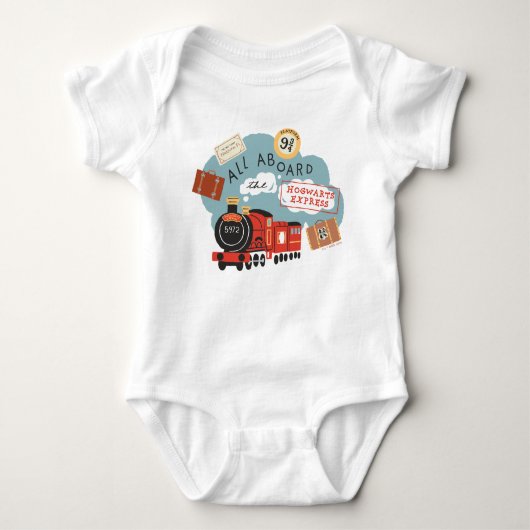 Alles aan boord van de Hogwarts Express Romper (Voorkant)