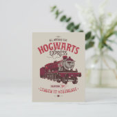 Alles aan boord van de Hogwarts Express Uitnodiging Briefkaart (Staand voorkant)