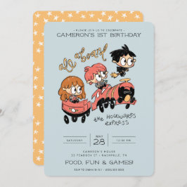 Alles aan boord van de Hogwarts Express Verjaardag Kaart