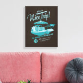 Alles aan boord van de Wonkatania! Canvas Afdruk (Insitu (Woonkamer))