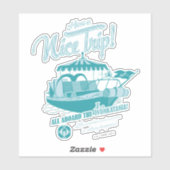 Alles aan boord van de Wonkatania! Sticker (Vel)