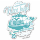 Alles aan boord van de Wonkatania! Sticker (Voorkant)