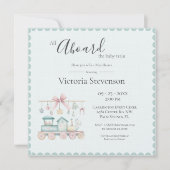 Alles aan boord van het Baby Baby shower (Voorkant)