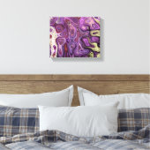 Alles Abstract 55.55 Canvas Afdruk (Insitu (Slaapkamer))