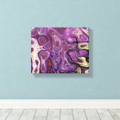 Alles Abstract 55.55 Canvas Afdruk (Insitu (Houten vloer))