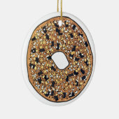 Alles-Bagel Bread Baker Foodie Pastry Chef Keramisch Ornament (Rechts)