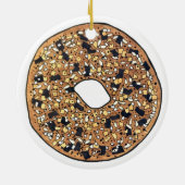 Alles-Bagel Bread Baker Foodie Pastry Chef Keramisch Ornament (Achterkant)