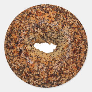 Alles Bagel Classic Ronde Sticker