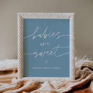 ALLES-BEELDSCHERMEN ZIJN Sweet Baby shower Poster