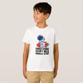 Alles begint met kleine stapjes t-shirt (Voorkant volledig)