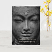 Alles begrijpen moet alles vergeven kaart (Gele Bloem)