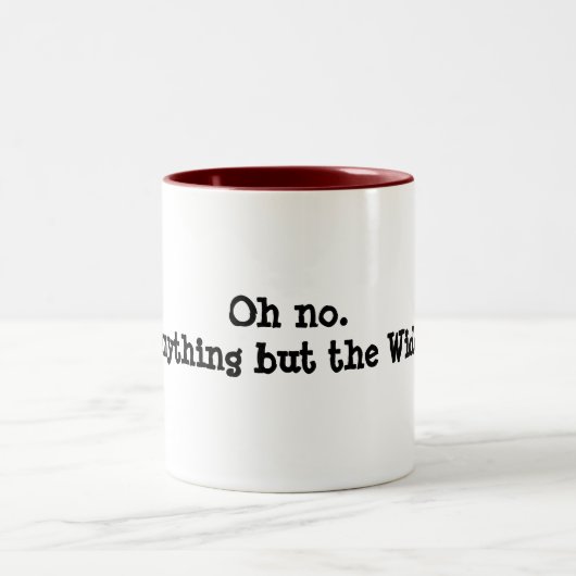 Alles behalve de mok van het Breedband-organisme (Center)