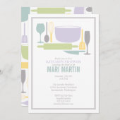 Alles behalve de Sink Bridal Shower-uitnodiging Kaart (Voorkant / Achterkant)