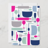 Alles behalve de Sink Bridal Shower-uitnodiging Kaart (Achterkant)