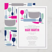 Alles behalve de Sink Bridal Shower-uitnodiging Kaart (Voorkant / Achterkant)