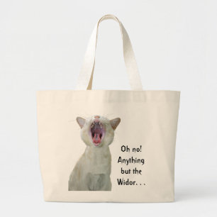 Alles behalve de Widor-muziektas Grote Tote Bag