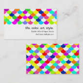 Alles behalve grijze visschaaltjes visitekaartje (Voorkant / Achterkant)