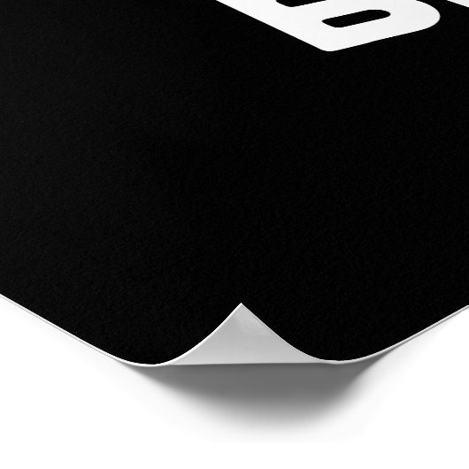 Alles bij de walvis is goed bij de schamele walvis poster (Hoek)