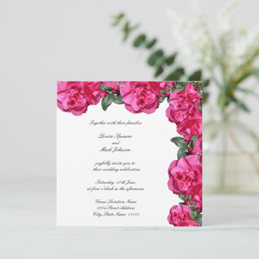 Alles bij elkaar, botanische fuchsia azaleas kaart (Staand voorkant)