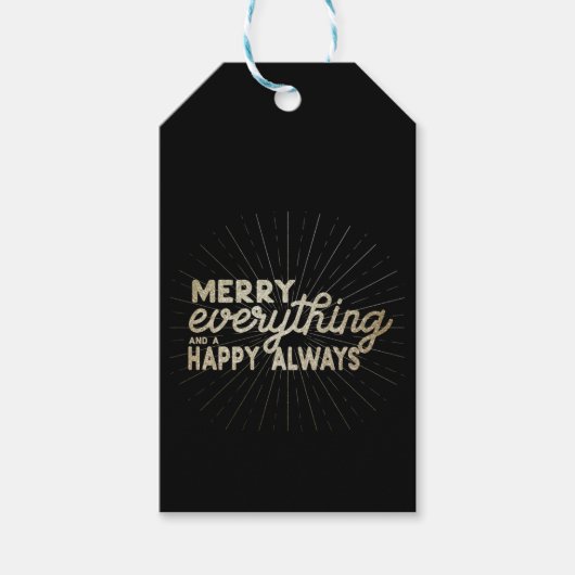Alles bij elkaar en een Happy Always Holiday Gift Cadeaulabel (Voorkant)