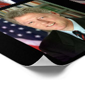 Alles bij elkaar /George H. W. Struik/Bill Clinton Poster (Hoek)