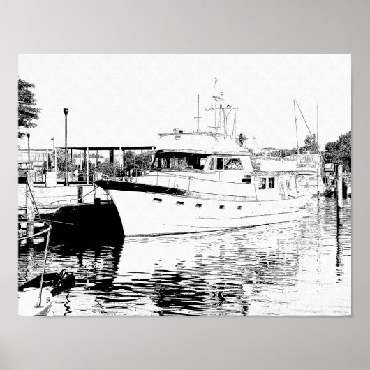 Alles bij elkaar - Hampton Harbor - Print (Voorkant)