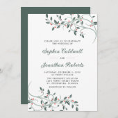 Alles bij elkaar in één lekkere kerstbotanische br kaart (Voorkant / Achterkant)