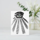 Alles bij elkaar kijkend: Oogplein en kompas-Mason Briefkaart (Staand voorkant)