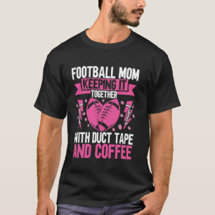 Alles Bij Elkaar met Duct Tape en Koffie Voet T-shirt