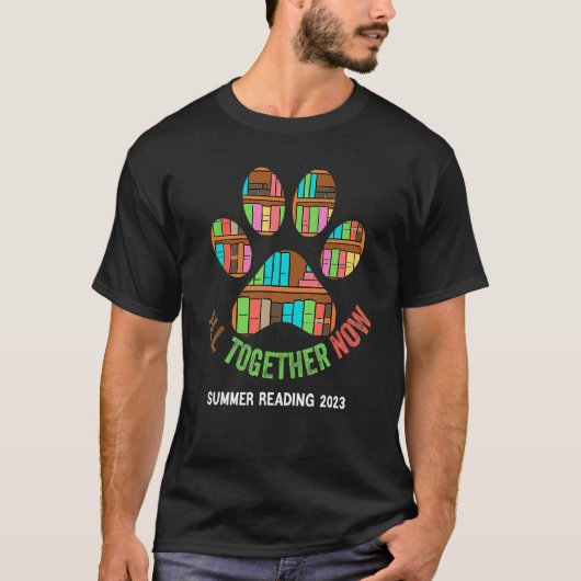 Alles bij elkaar nu Zomer Leesprogramma 2023 boeke T-shirt (Voorkant)
