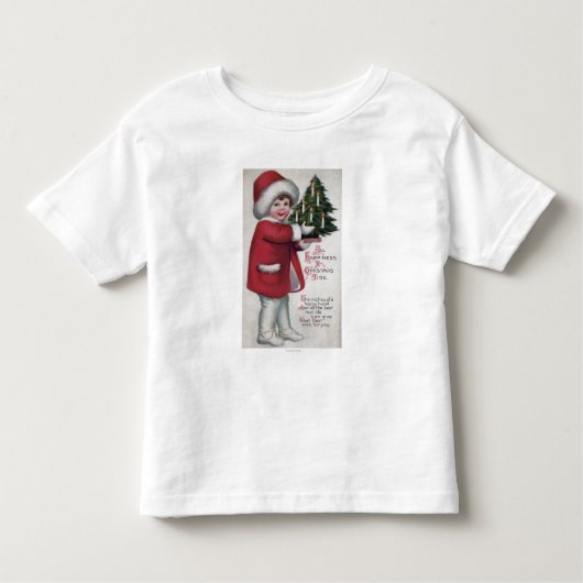 Alles bij elkaar op kerstavond kinder shirts (Voorkant)