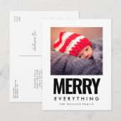 Alles bij elkaar opfrissen moderne vierkantsfoto briefkaart (Voorkant / Achterkant)