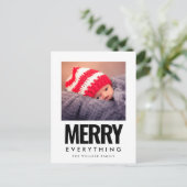 Alles bij elkaar opfrissen moderne vierkantsfoto briefkaart (Staand voorkant)