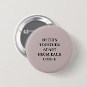 Alles bij elkaar ronde button 5,7 cm (Voorkant /achterkant)
