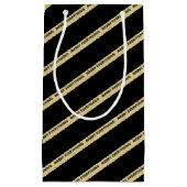 Alles bij elkaar voegen Glitter Holiday Aangepaste Klein Cadeauzakje (Voorkant)