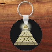 Alles bij elkaar ziende ogen Sleutelhanger (Voorkant)