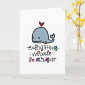 Alles bij walvis is goed kaart (Gele Bloem)