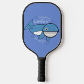 Alles bij walvis is goed pickleball paddle (Achterkant)