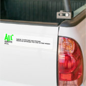 Alles* Bovenaan alle logo Bumpersticker (Op Truck)