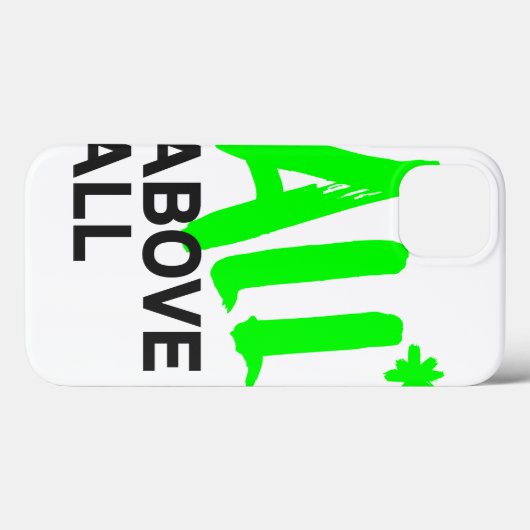 Alles* bovenal Case-Mate iPhone case (Achterkant (horizontaal))