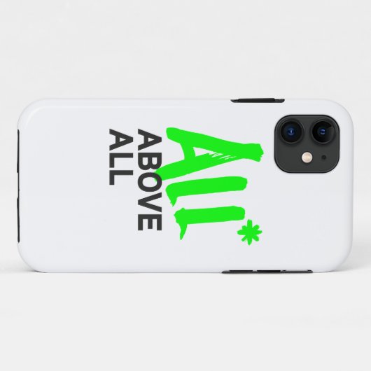 Alles* bovenal Case-Mate iPhone case (Achterkant (horizontaal))