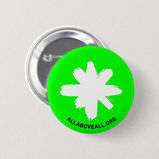 Alles* bovenal ronde button 5,7 cm (Voorkant /achterkant)