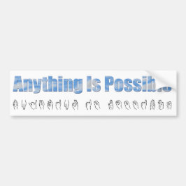 Alles bumpersticker