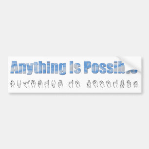 Alles bumpersticker