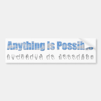 Alles bumpersticker