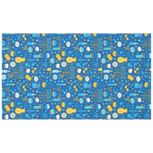 Alles Chanoeka Tafelkleed (Voorkant (Horizontaal))