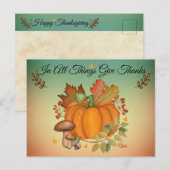 Alles Dankzeggen Ansichtkaart Briefkaart (Voorkant / Achterkant)