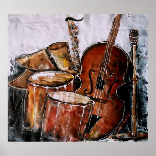 ALLES DAT JAZZ POSTER (Voorkant)