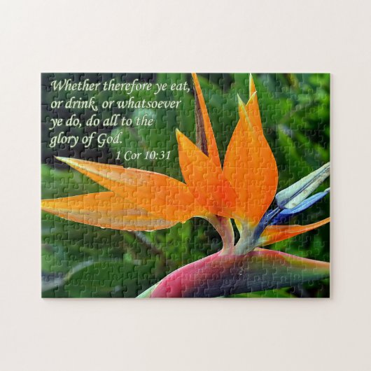 Alles doen aan de glorie van God Legpuzzel (Horizontaal)