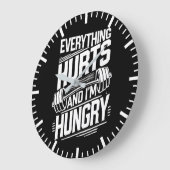 Alles doet pijn en ik heb honger - Funny Gym Grote Klok (Hoek)